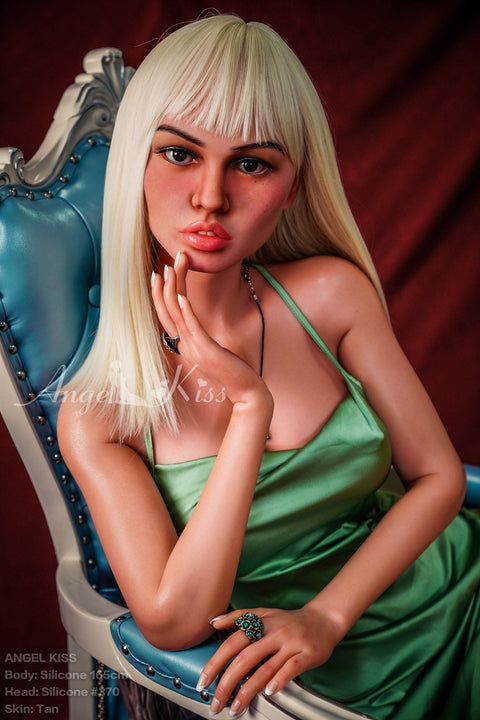 Angel Kiss - Emery (165cm) - Blonde - Full Silicone - Sex Doll - iDollrable