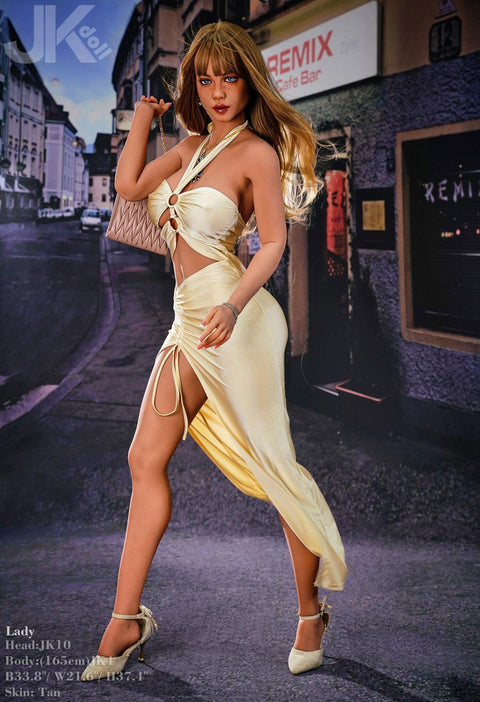 JK Doll - Adele (165cm) - Blonde - Silicone Head + S-TPE Body - Sex Doll - iDollrable