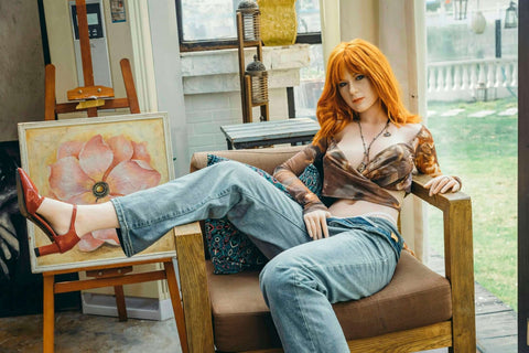 Starpery - Gill (172cm) - Red Head - Silicone Head + TPE Body - Sex Doll - iDollrable