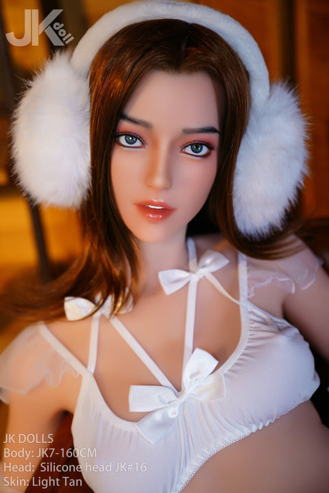 JK Doll - Sharon (160cm) - Babe - Silicone Head + S-TPE Body - Sex Doll - iDollrable