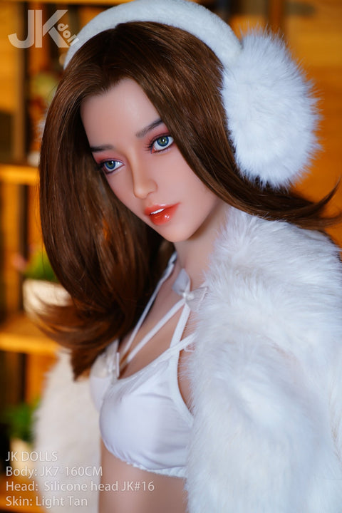 JK Doll - Sharon (160cm) - Babe - Silicone Head + S-TPE Body - Sex Doll - iDollrable